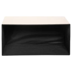 POUF PLIABLE DOUBLE SOANA IVOIRE