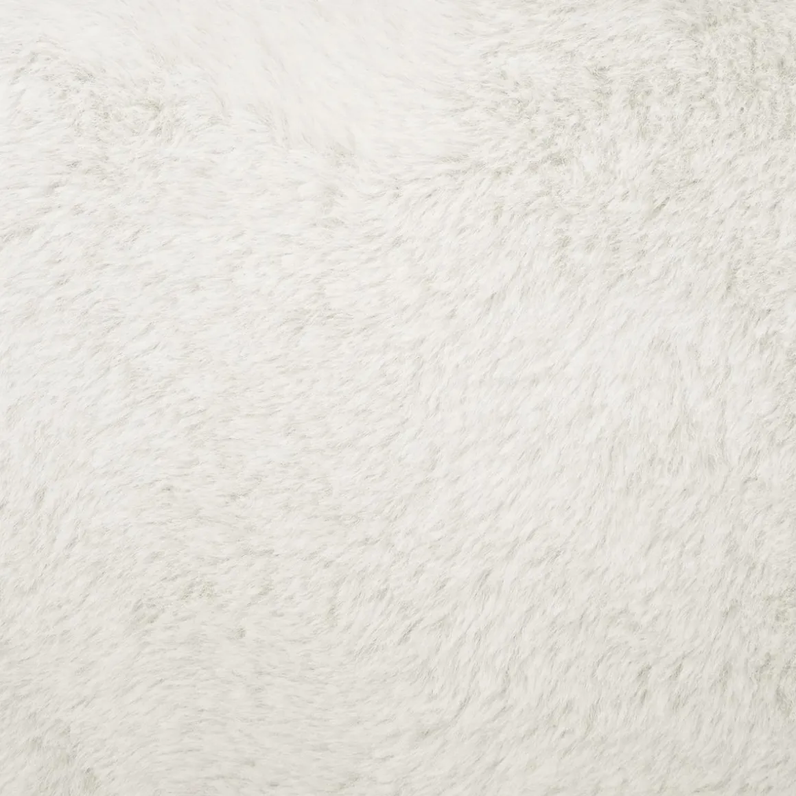 POUF PLIABLE FOURRURE EZZIO BLANC