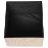 POUF PLIABLE SIMPLE SOANA TAUPE