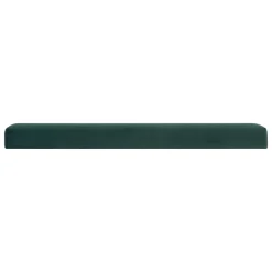 POUF PLIANT DOUBLE TESS VELOURS VERT CEDRE