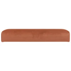 POUF PLIANT DOUBLE TESS VELOURS AMBRE