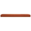 POUF PLIANT DOUBLE VELOURS LILOU AMBRE D.76X38CM