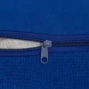 POUF SOLEYA TUFTE BLEU