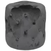 POUF VELOURS ADRIANA ARDOISE