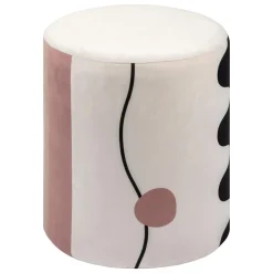 POUF VELOURS NOFY WAVY