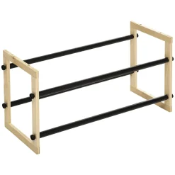 RANGE CHAUSSURES METAL BOIS EXTENSIBLE 12 PAIRES