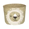 RANGEMENT BAC TETE LION D.23.5X17.5CM