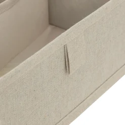 RANGEMENT TIROIRS DRESSY PLUS 2 COMPARTIMENTS BEIGE 24X25CM