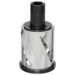 RAPE AVEC MANIVELLE 3 LAMES VENTOUSE SILVER PRO NOIR