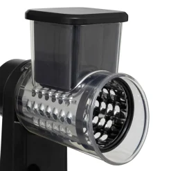 RAPE AVEC MANIVELLE 3 LAMES VENTOUSE SILVER PRO NOIR