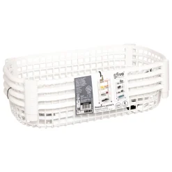 RESSERRE AVEC PANIERS 4 NIVEAUX BLANC