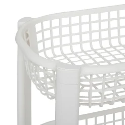 RESSERRE AVEC PANIERS 4 NIVEAUX BLANC