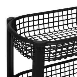RESSERRE AVEC PANIERS 4 NIVEAUX NOIR