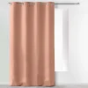 RIDEAU A OEILLETS 140X260CM MICROFIBRE ABSOLU BLUSH