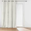 RIDEAU A OEILLETS 140X240CM UNI FLANELA NATUREL