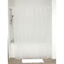 RIDEAU DE DOUCHE LASER EVA 180X200CM TRANSPARENT