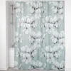 RIDEAU DE DOUCHE POLYESTER 180X200CM ECRIN VERT