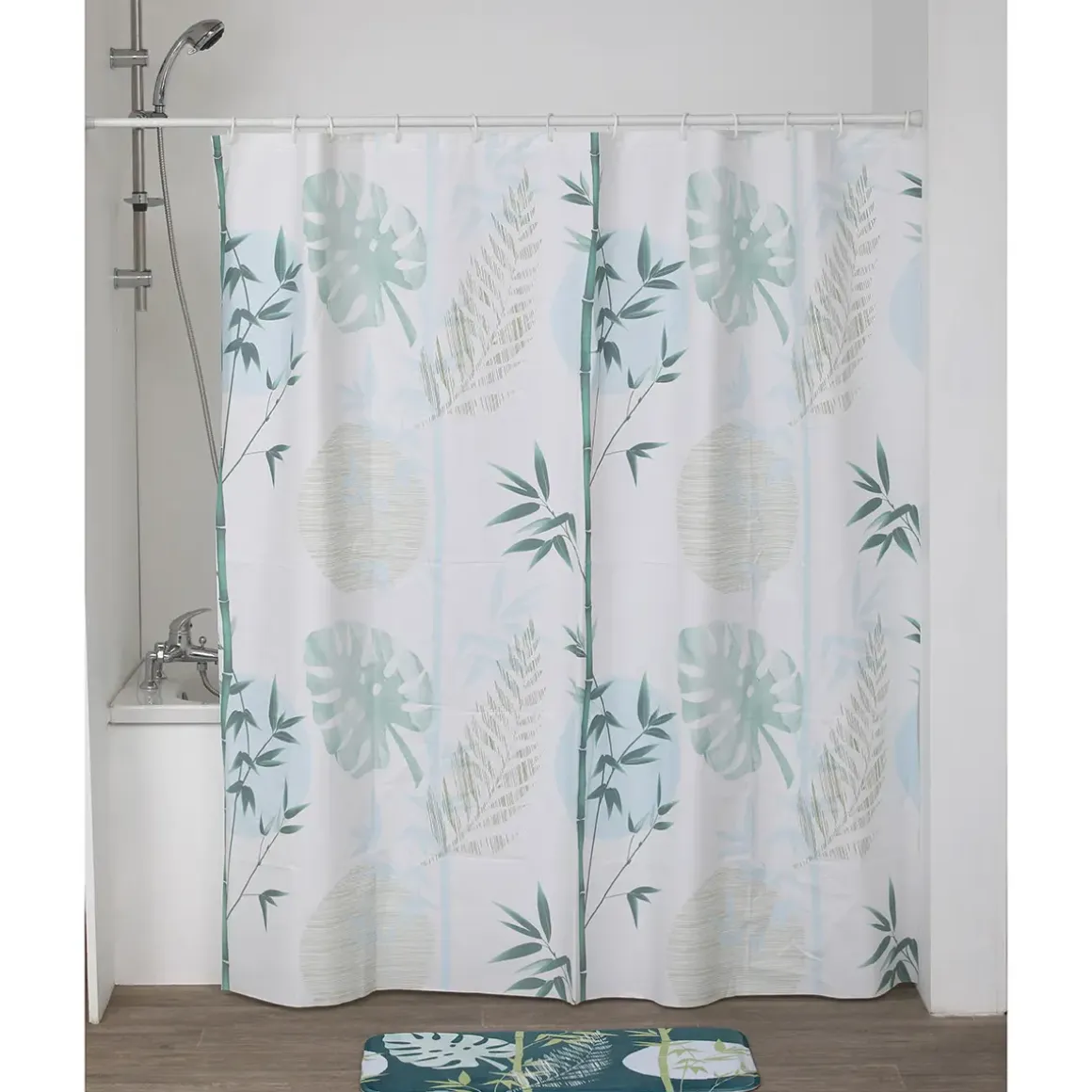 RIDEAU DE DOUCHE 180X180CM SAGANO