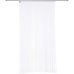 RIDEAU FIL BLANC 90X200CM