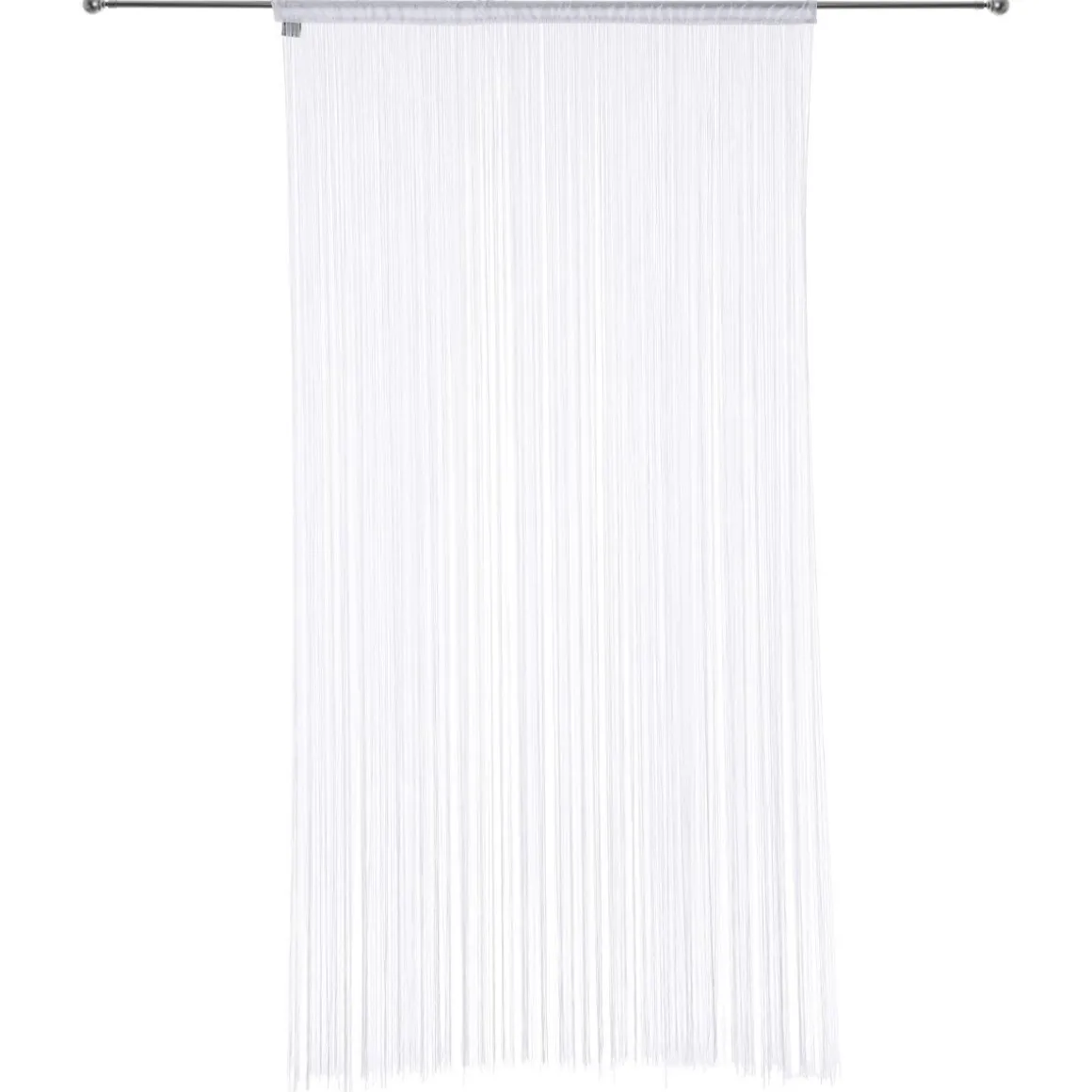 RIDEAU FIL BLANC 90X200CM