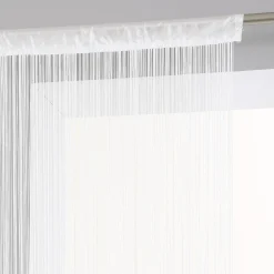 RIDEAU FIL BLANC 120X240CM