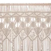 RIDEAU FIL MACRAME IVOIRE 90X200CM