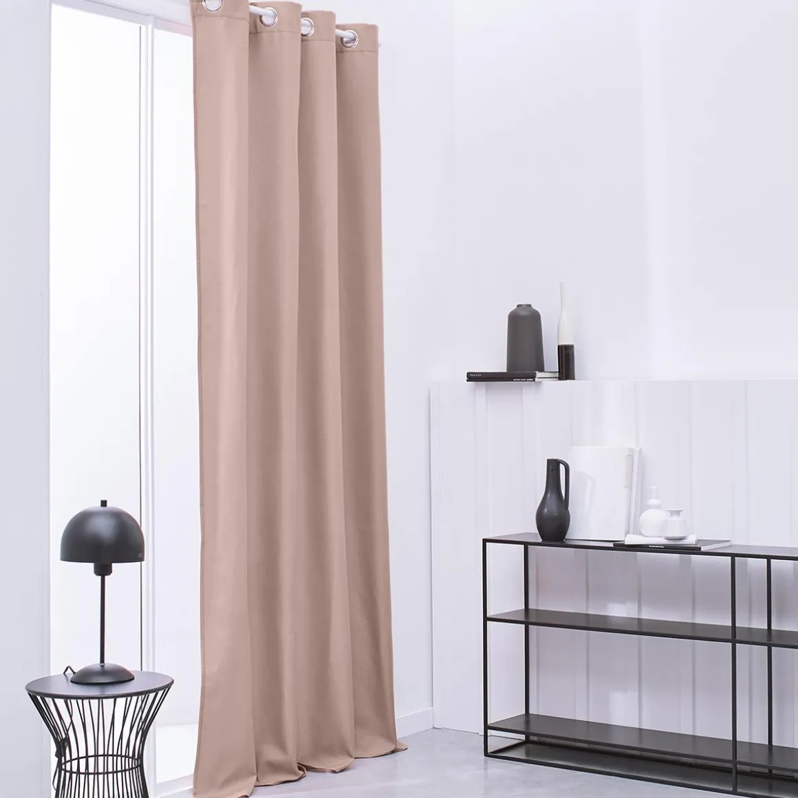 RIDEAU ISOLANT 140X240CM TODAY ESSENTIAL ROSE