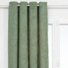 RIDEAU JACQUARD WILLOW CELADON 135X260CM