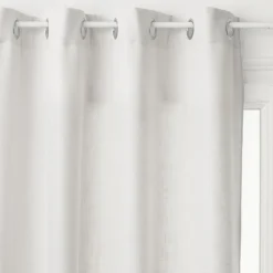 RIDEAU LEON IVOIRE 140X260CM