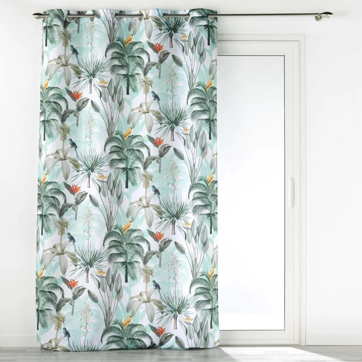 RIDEAU OEILLETS 140X260CM COCO PARADISE
