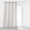 RIDEAU OEILLETS 140X260CM JACQUARD MEDICIS NATUREL