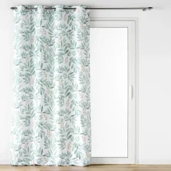 RIDEAU OEILLETS 140X260CM POLYESTER IMPRIME BIOVANA