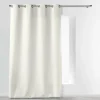 RIDEAU OEILLETS 140X280CM UNI ESSENTIEL NATUREL