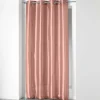 RIDEAU OEILLETS 140X240CM UNI SHANA ROSE POUDRE