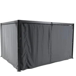 RIDEAUX BELIZE 3X3.8M ARDOISE
