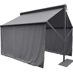 RIDEAUX SALSA 2X4M ARDOISE