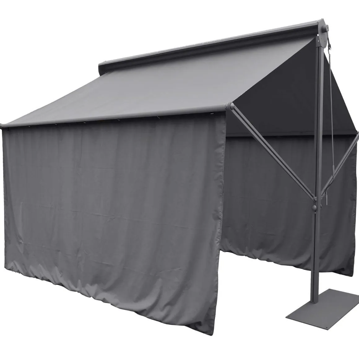 RIDEAUX SALSA 2X4M ARDOISE
