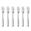 RIGA LOT 6 FOURCHETTES INOX EN VRAC