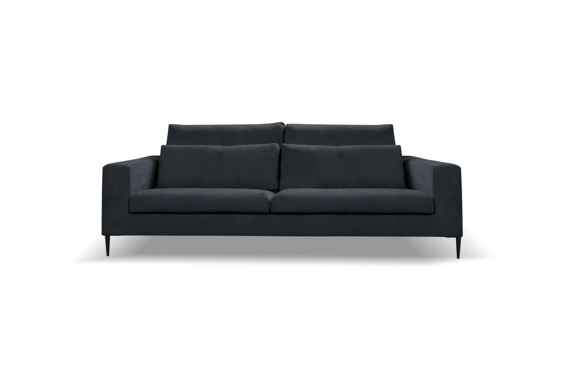 ROMA CANAPE 3 PLACES ANTHRACITE SERENO 696