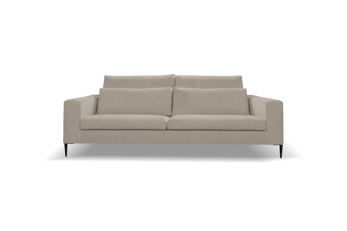 ROMA CANAPE 3 PLACES TAUPE SERENO 682