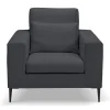 ROMA FAUTEUIL GRIS FONCE SERENO 695