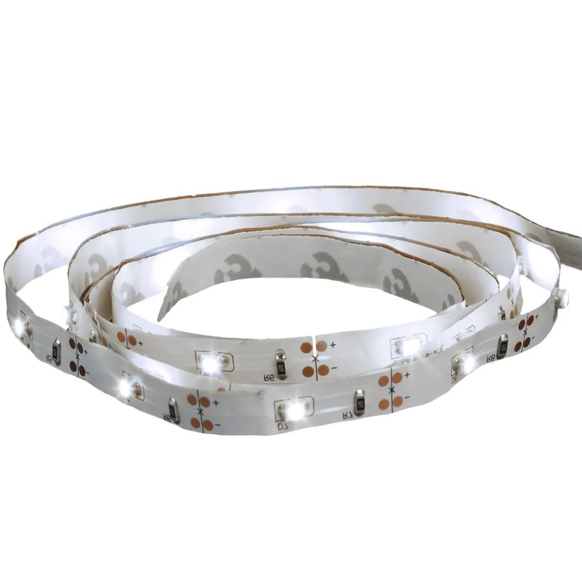 RUBAN LED 3M BLANC FROID A PILES