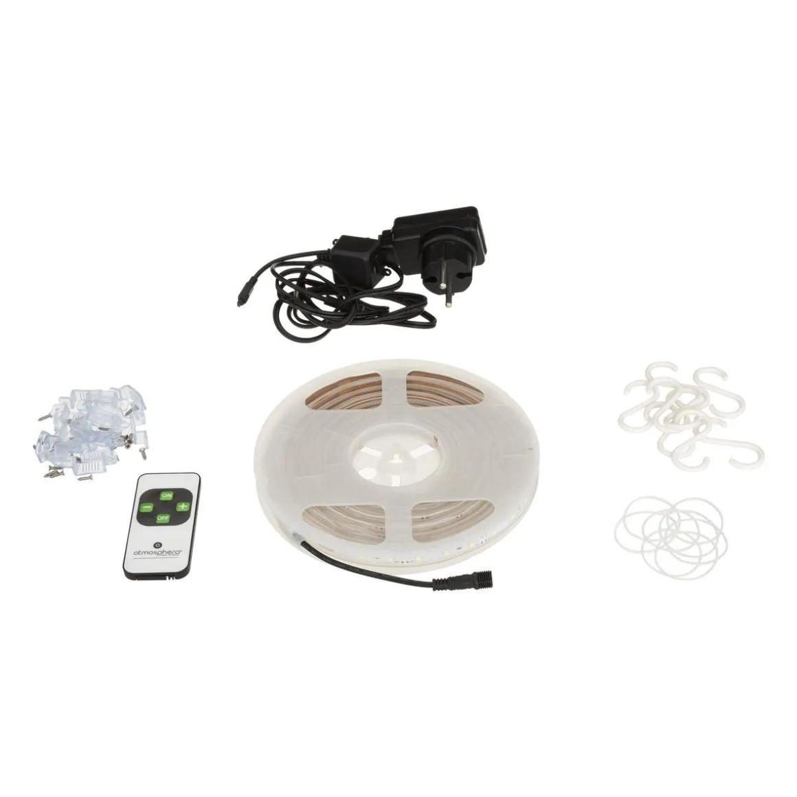 RUBAN LED OUTDOOR BLANC FROID L.5M SUR SECTEUR