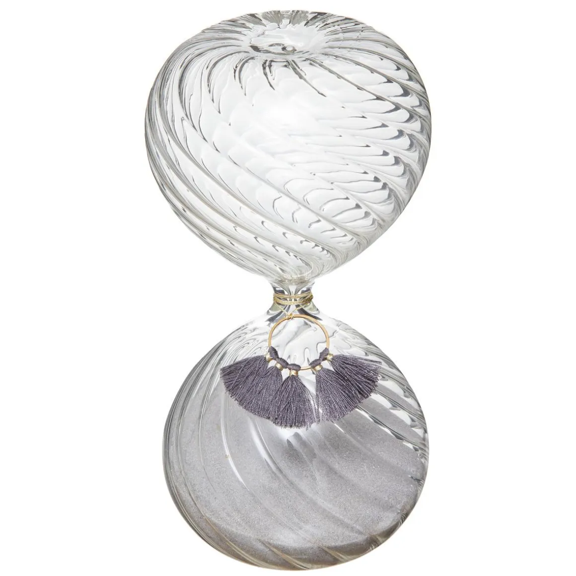 SABLIER POMPON NIGHT H.18.5CM