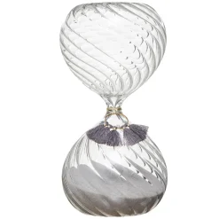 SABLIER POMPON NIGHT H.18.5CM