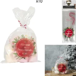 SACHET CONFISERIE NOEL X10