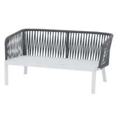 SALON BARCELONE MAILLE GRIS 4 PLACES