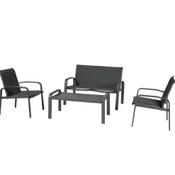 SALON ELYN ANTHRACITE GRAPHITE 4 PLACES