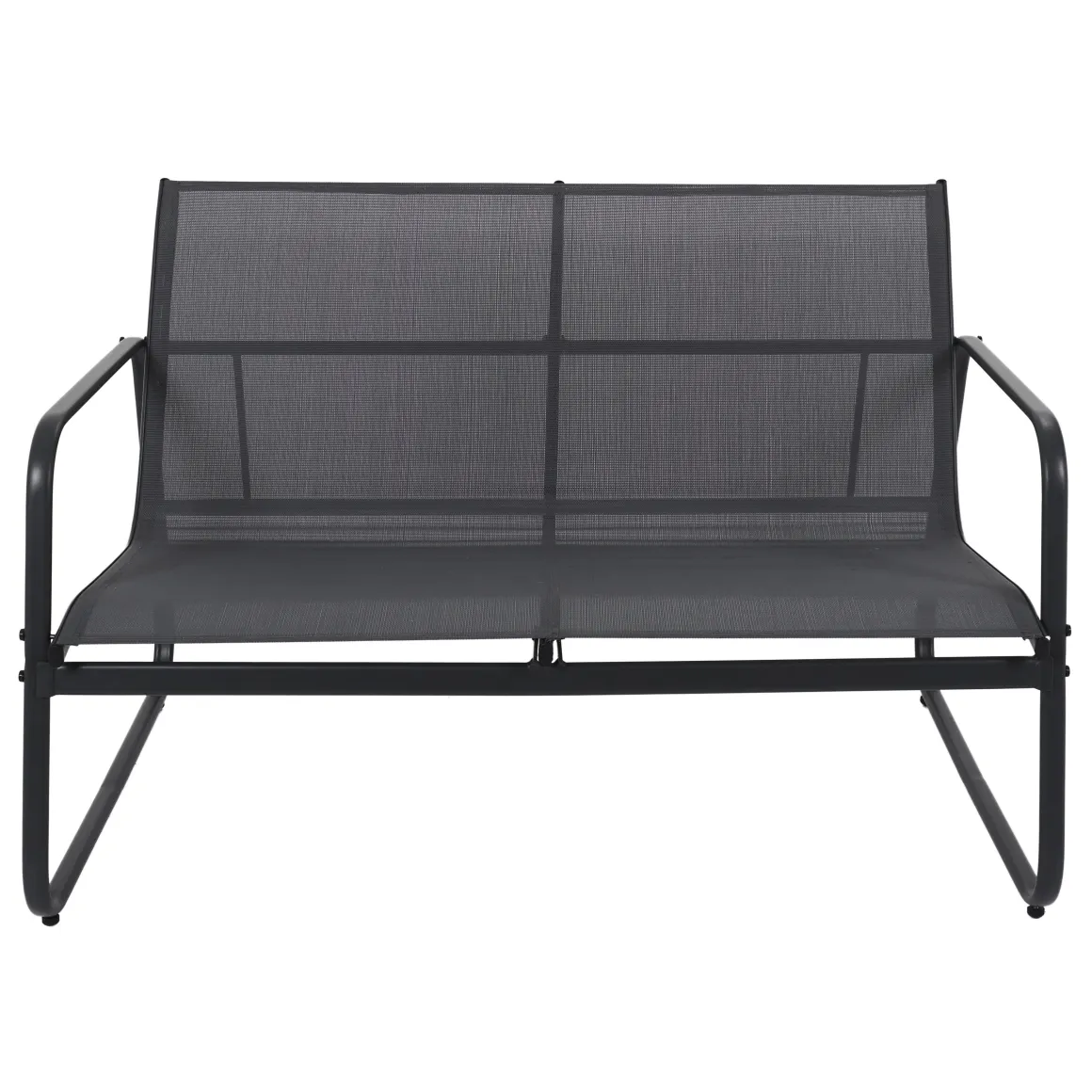 SALON JARDIN ESSENTIEL ANTHRACITE 4 PLACES