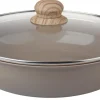 SAUTEUSE CERAMIQUE ALUMINIUM 26CM TAUPE